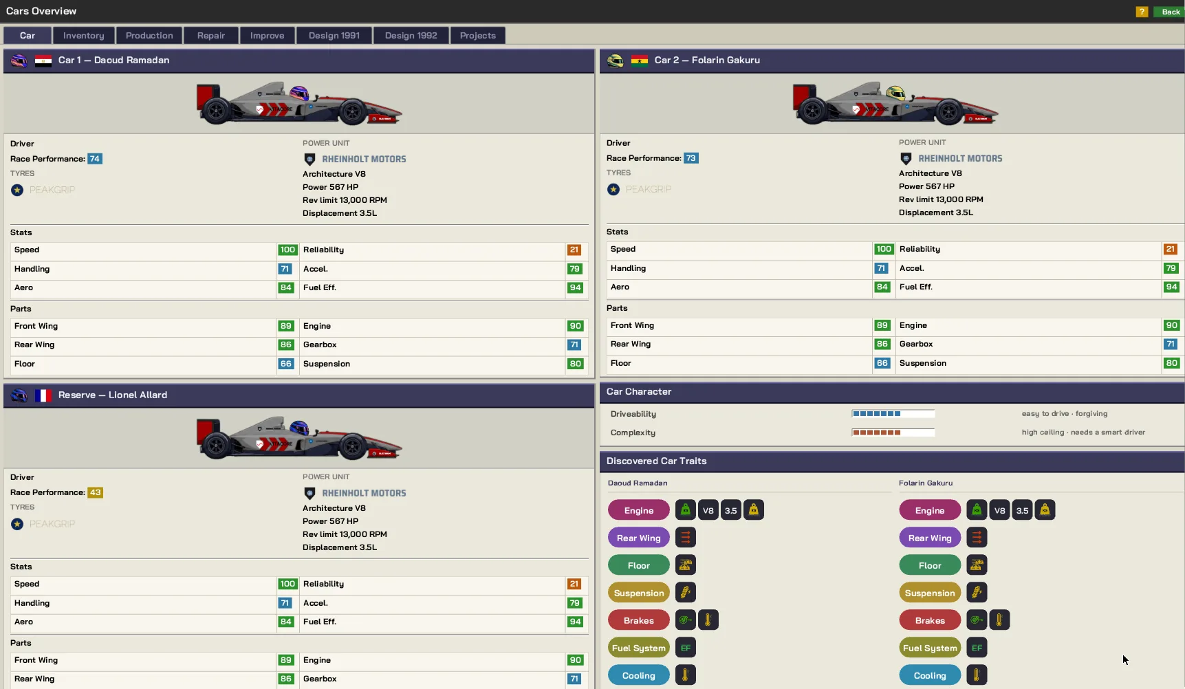 Update 0.4.1 — Sponsor Wars, Real Engines & a World of Manufacturers